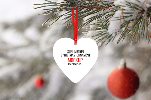 Download Christmas Ornament Mockup Creative Product Mockups Creative Market