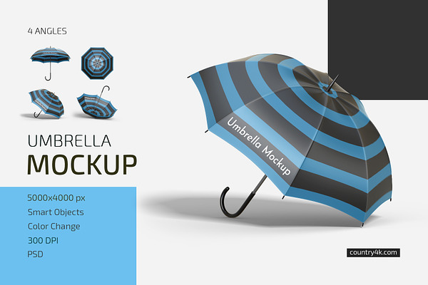 Download Umbrella Mockup Set For Photoshop All Free Mockups Free Psd Mockup