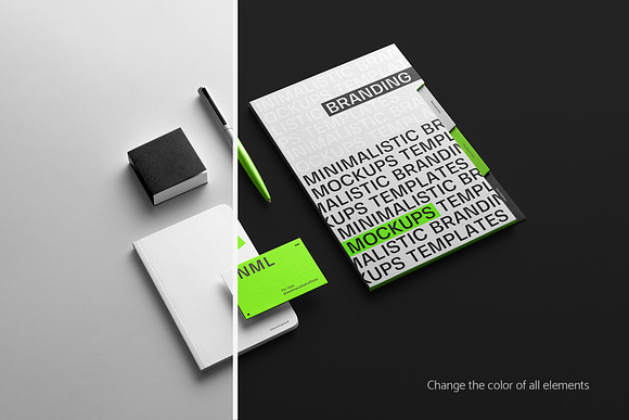 Download Mnml Branding Mockup Creative Photoshop Templates Creative Market