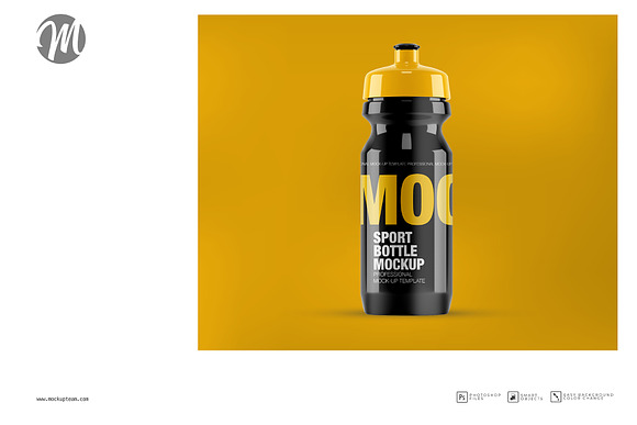 Download Sports Bottle Mockup Template Creative Photoshop Templates Creative Market