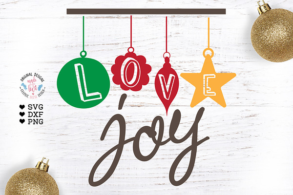 Download Love Joy Christmas Svg Pre Designed Vector Graphics Creative Market PSD Mockup Templates