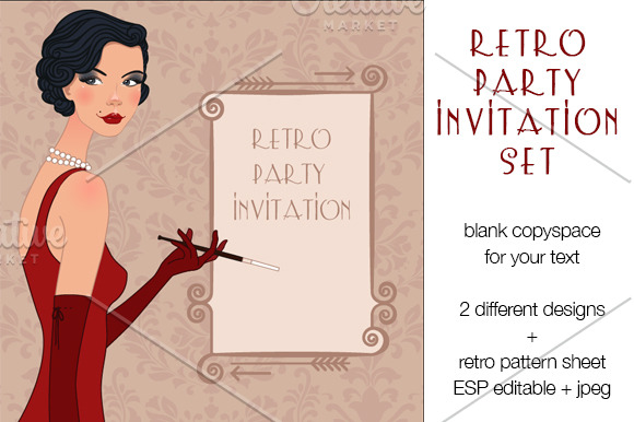 Fashion Show Invitation Card  Invitation Templates ~ Creative Market