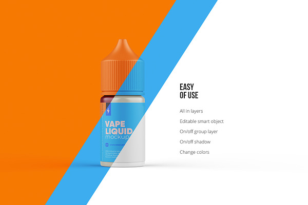 Vape Dropper Bottle Mockup 30ml | Creative Photoshop Templates ~ Creative Market