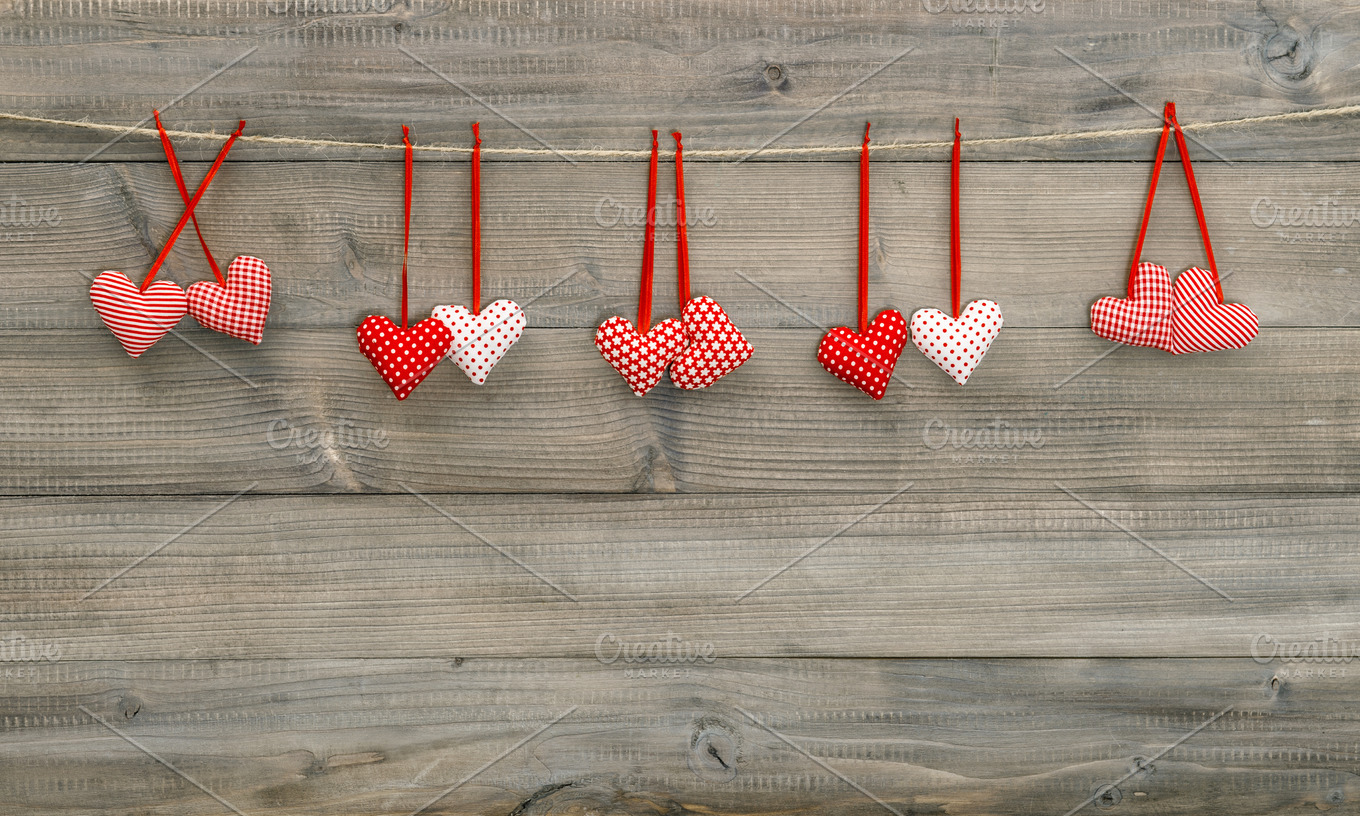 Valentines Day Hearts | Holiday Stock Photos ~ Creative Market