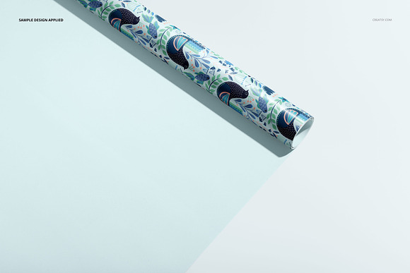 Gift Wrap Paper Mockup PSD Graphic by Rami's design · Creative Fabrica