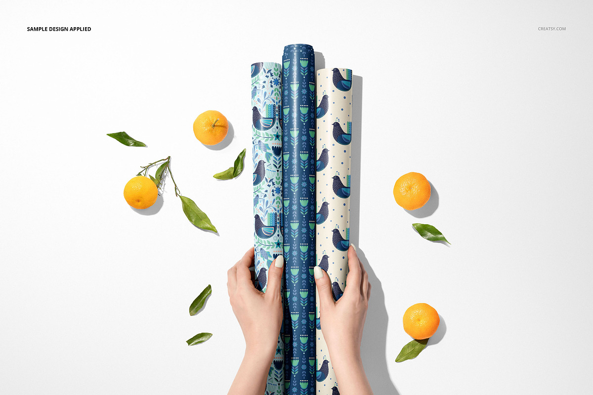 Download Gift Wrapping Paper Mockup Bundle | Creative Photoshop ...