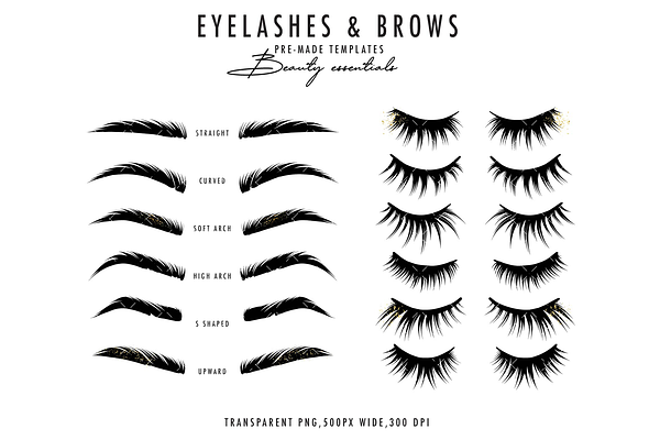 Download Brows Lashes Makeup Microblading Svg Creative Market