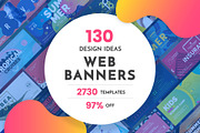 Web Banner Template Bundle Sale | Templates & Themes ~ Creative Market