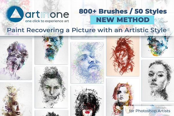 Artinone Photoshop Brushes Unique Photoshop Add Ons Creative Market