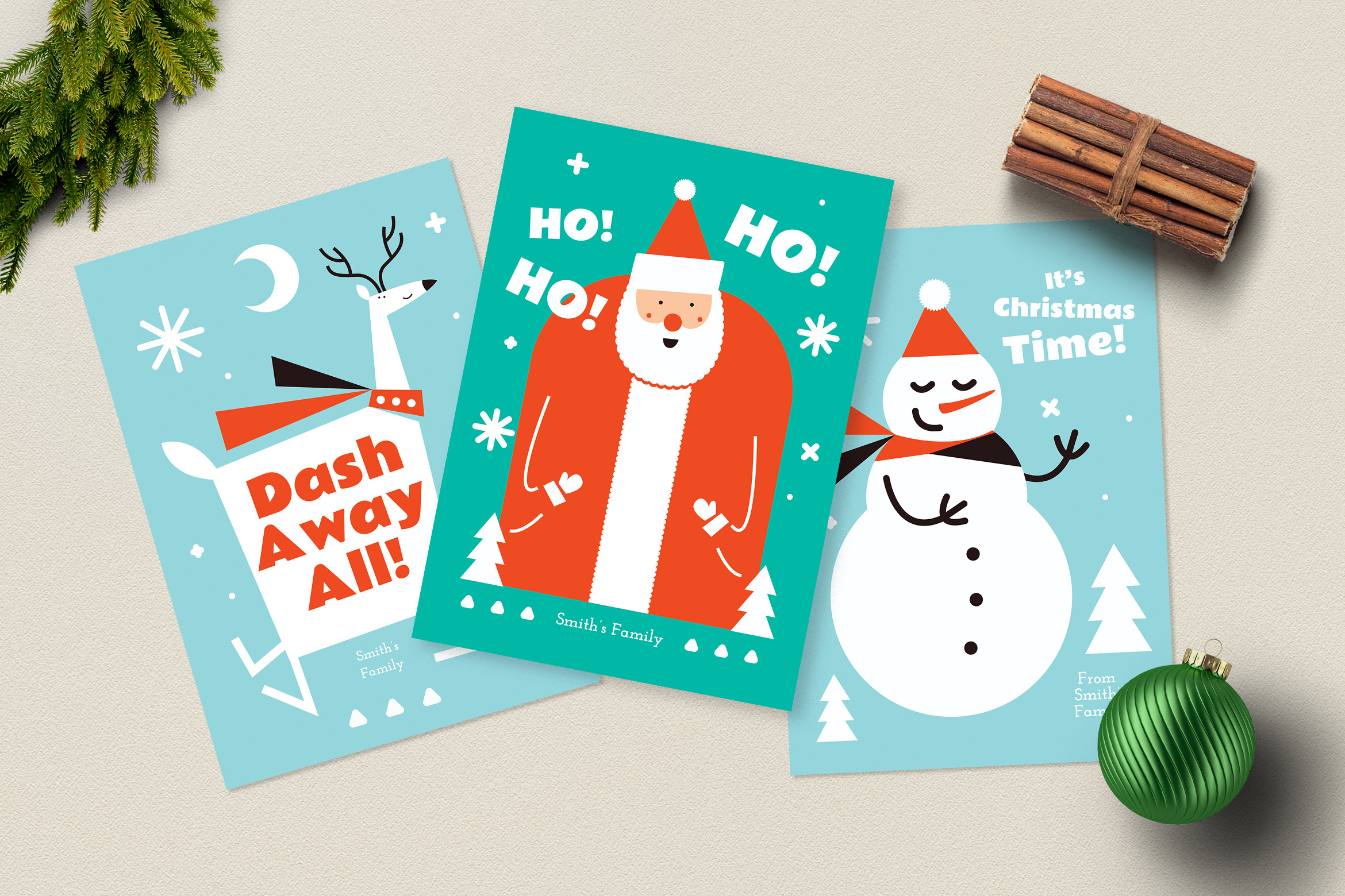 christmas card illustrator download