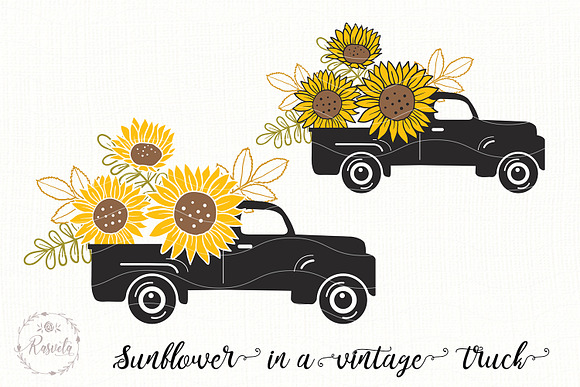 Free Free 256 Sunflower Truck Svg SVG PNG EPS DXF File