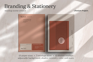 Download Stationery Mockup Kit Scene Creator Creative Market