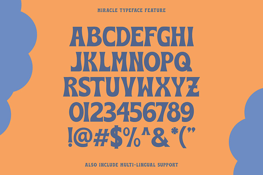 Miracle typeface | Stunning Display Fonts ~ Creative Market