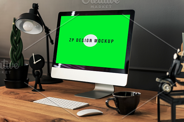 Download Download Desktop Mockup PSD | Creative Market