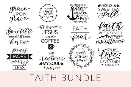 Welcome faith svg digital assets for download | Creative Market