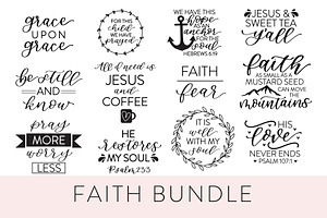 Inspirational SVG Bundle | Pre-Designed Illustrator Graphics ~ Creative ...