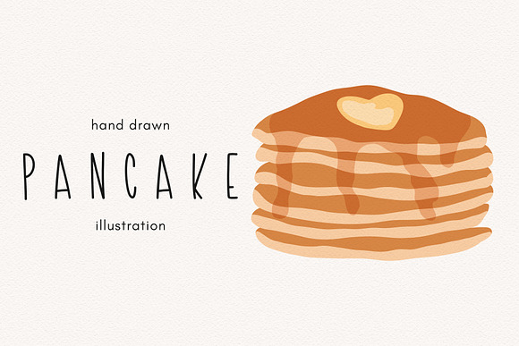 Illustrative Breakfast Design Tools : Pancake Pen