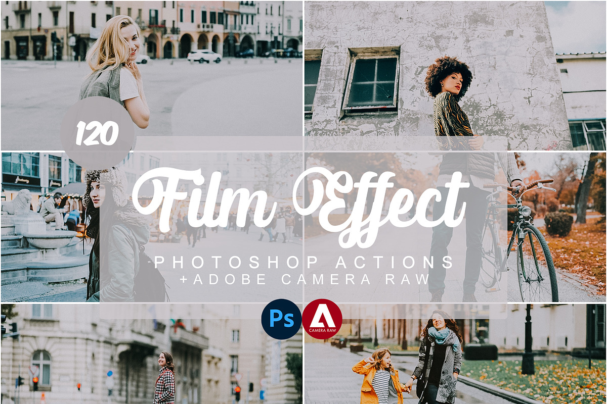 Film Effect Actions Unique AddOns Creative Market