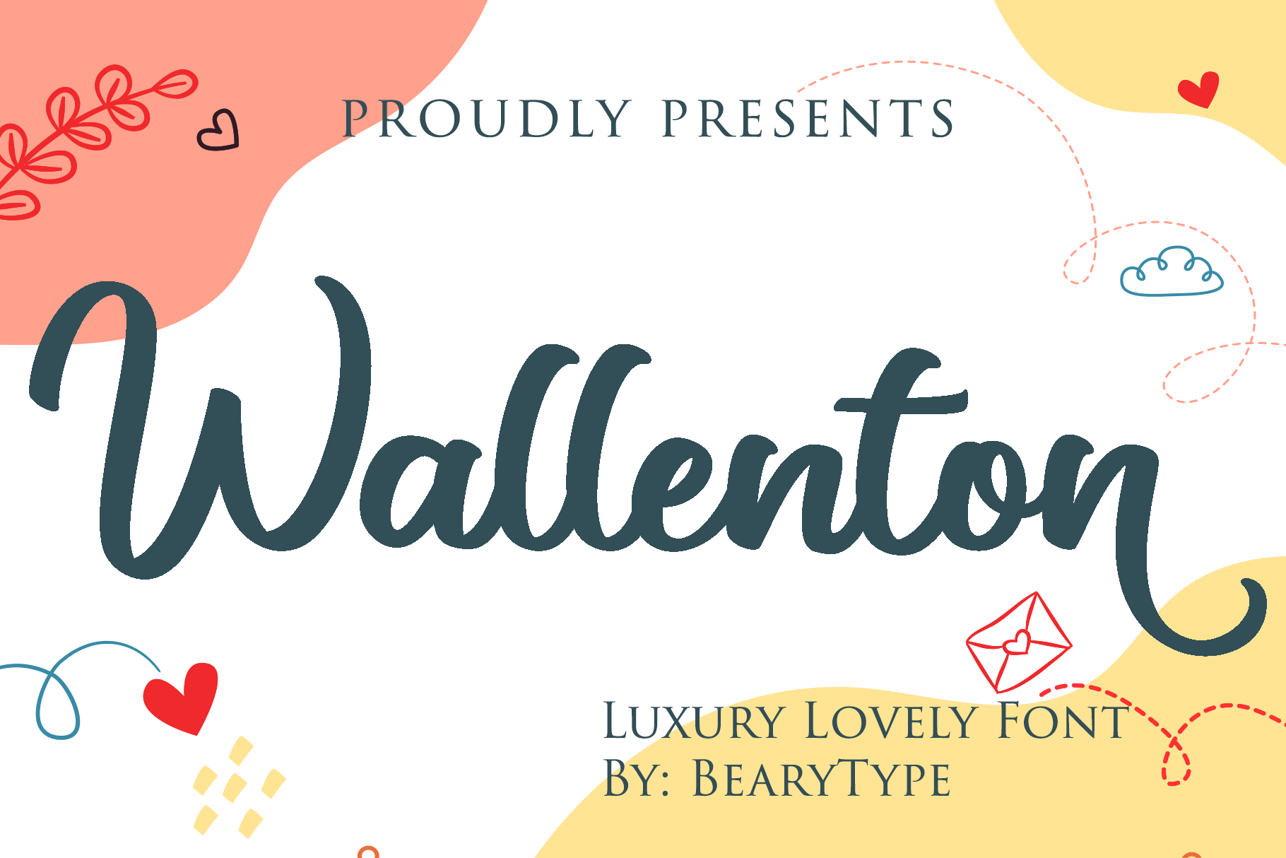 Wallenton - Modern Calligraphy | Fonts ~ Creative Market