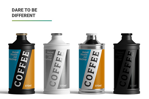 Download Coffee Bottle Jar Mockup Creative Photoshop Templates Creative Market