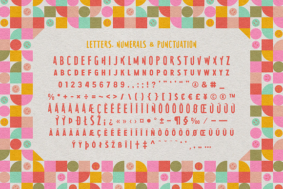 Midcentury Typeface Extras Stunning Display Fonts Creative Market