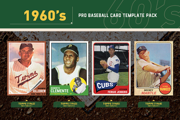 Design a Vintage Baseball Card in Photoshop