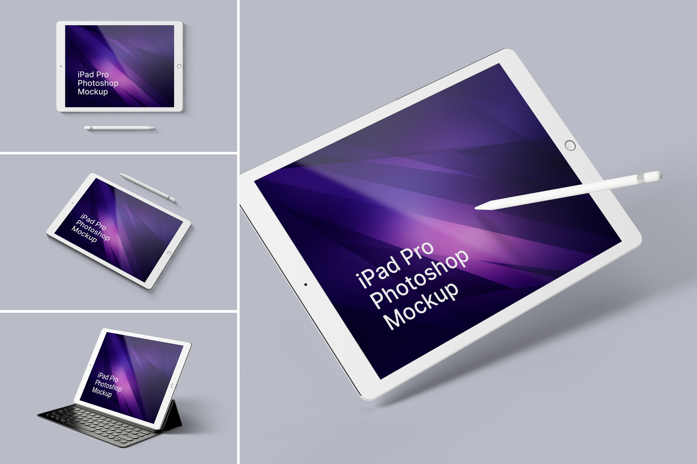 Ipad Pro Photoshop Mockups Creative Photoshop Templates Creative Market