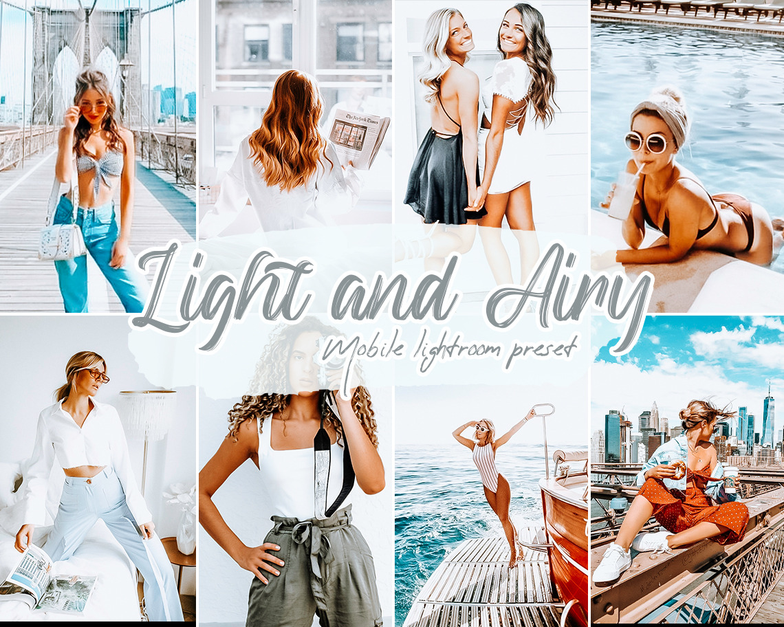 Creativemarket Light And Airy Lightroom Presets 5804096 Free Download Godownloads