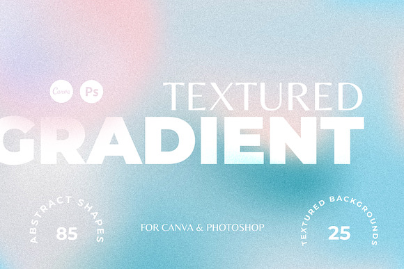 Grainy Gradient Textures CANVA | Background Graphics ~ Creative Market