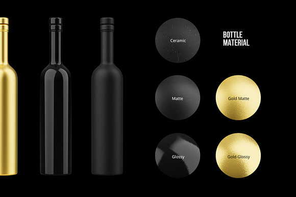 Download Wine Bottle Packaging Mockup Pro 8k Creative Market