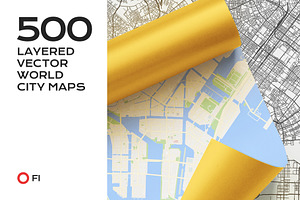 Download City Street Map Bundle For Designers Creative Market