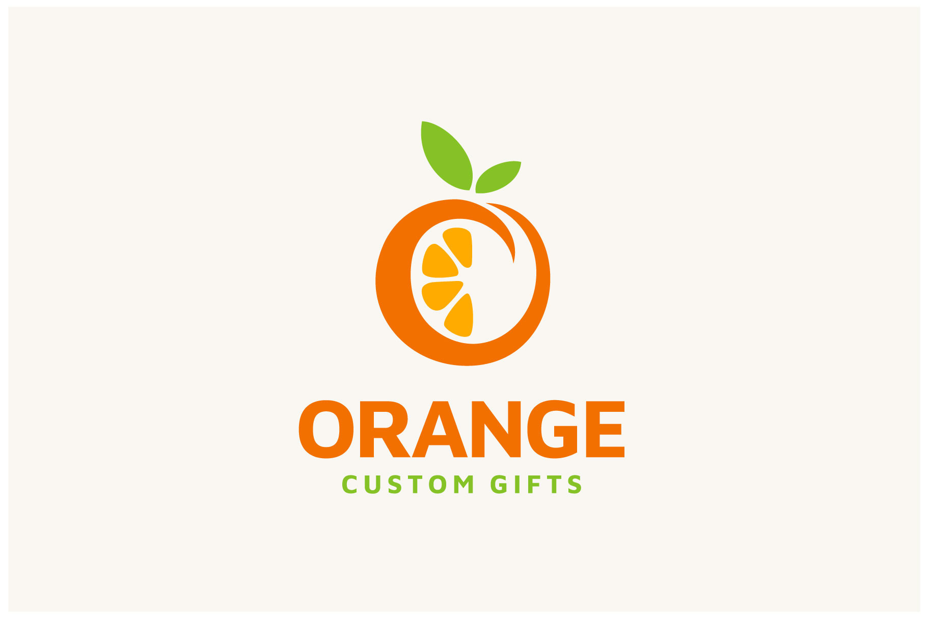 Letter O Orange Lemon Fresh Logo Creative Illustrator Templates Creative Market