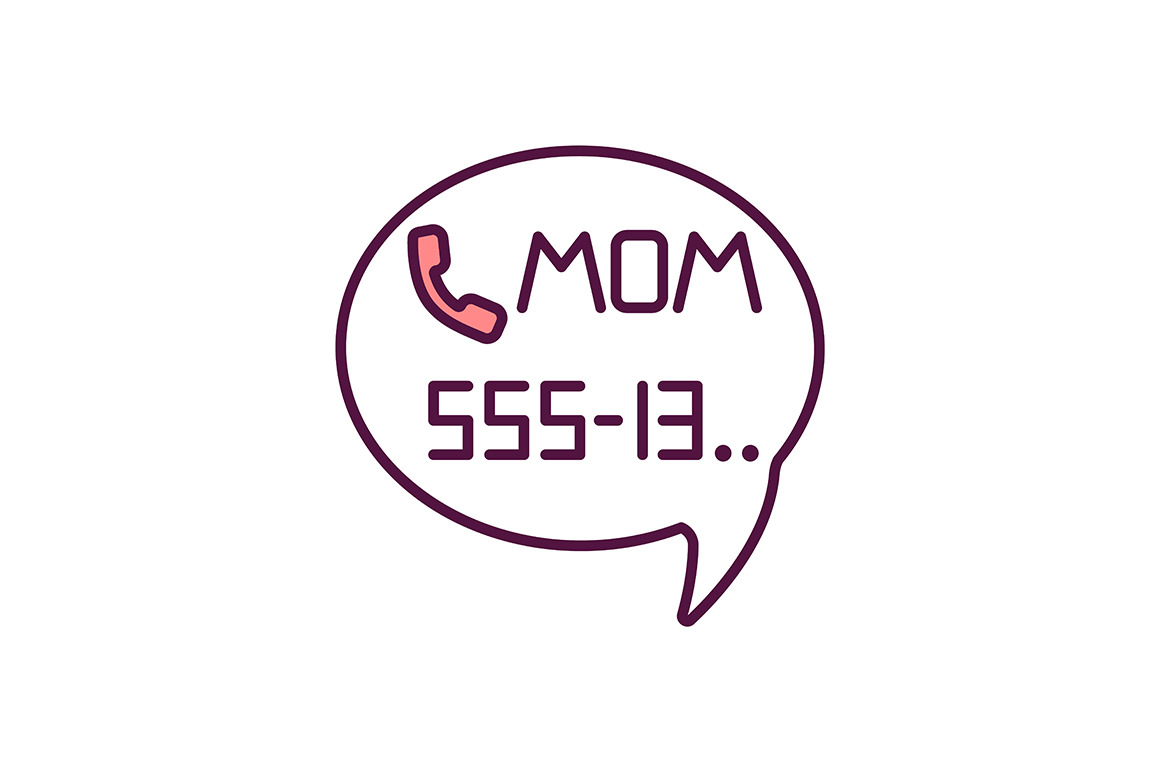 call-mom-s-phone-number-rgb-icon-outline-icons-creative-market