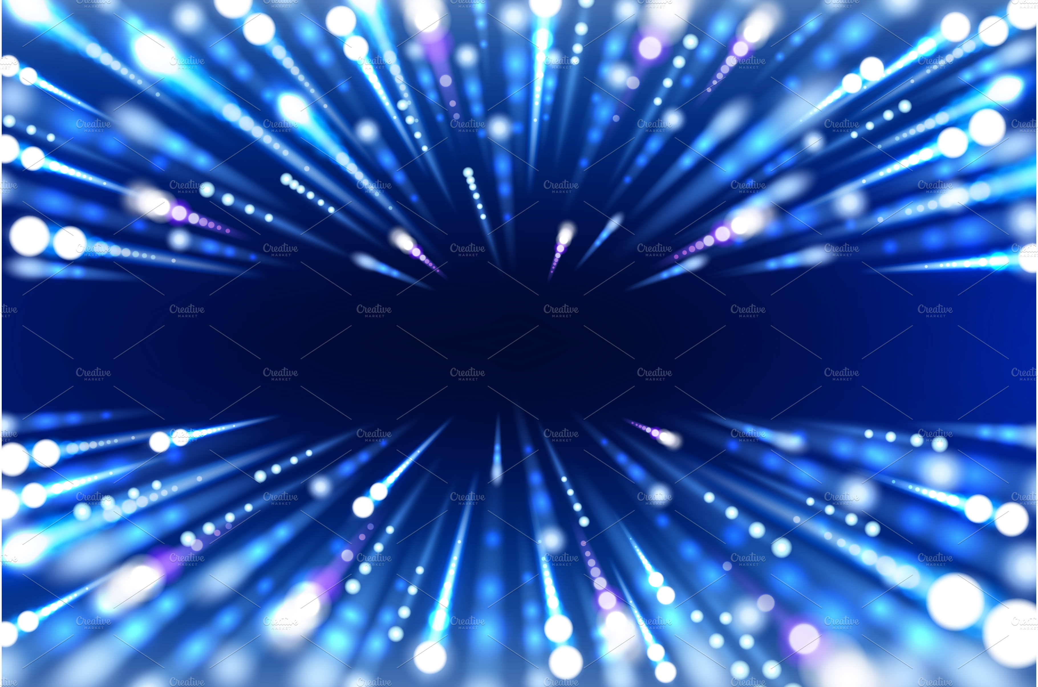 Hyperspace abstract background | Illustrations ~ Creative Market