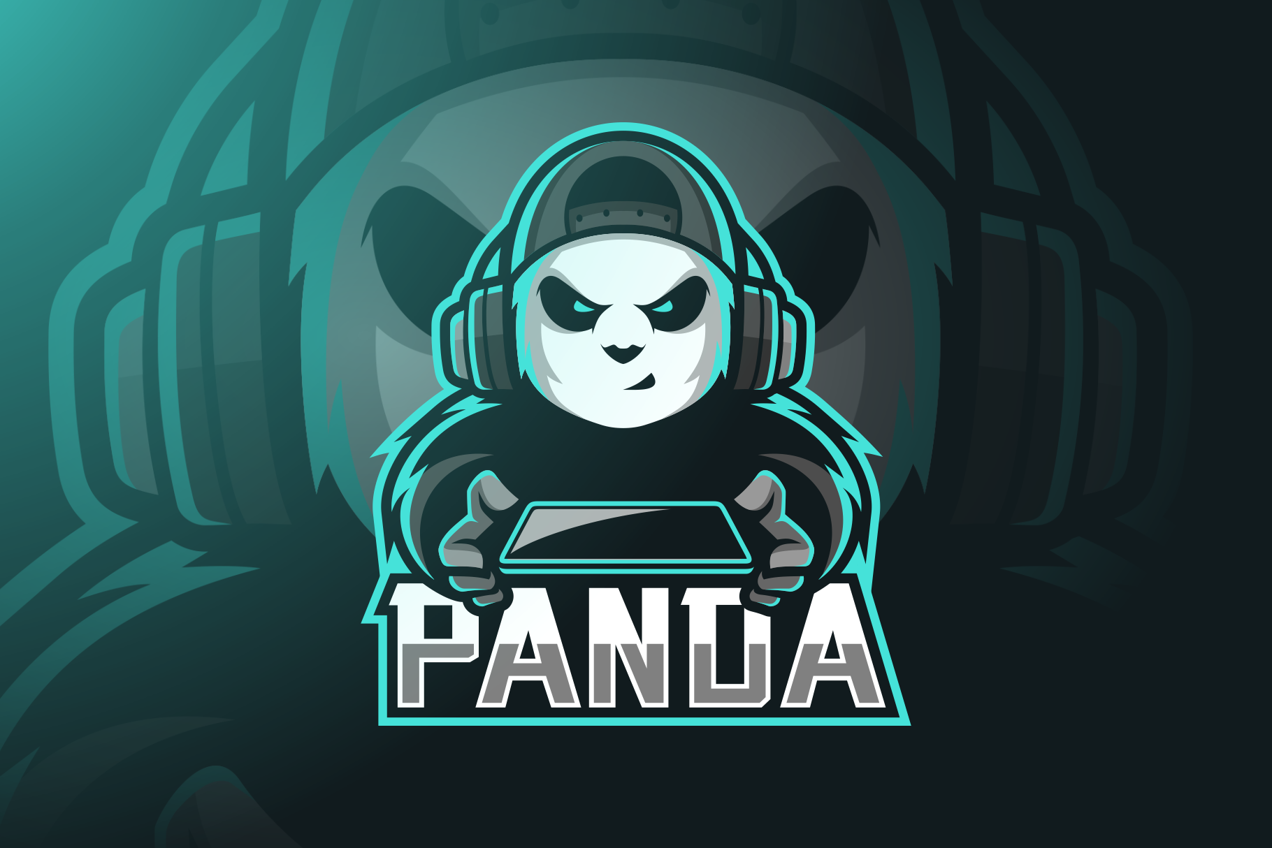 Panda Mascot Esport Logo | Branding & Logo Templates ~ Creative Market