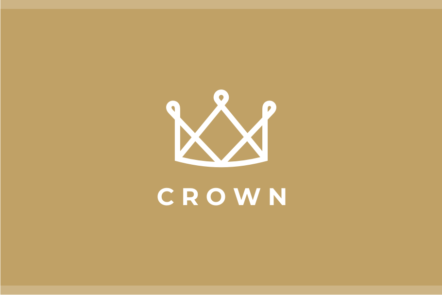 Crown Logo Template | Creative Illustrator Templates ~ Creative Market