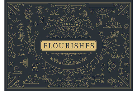 Beautiful Flourishes and Swooshes - Creative Alys