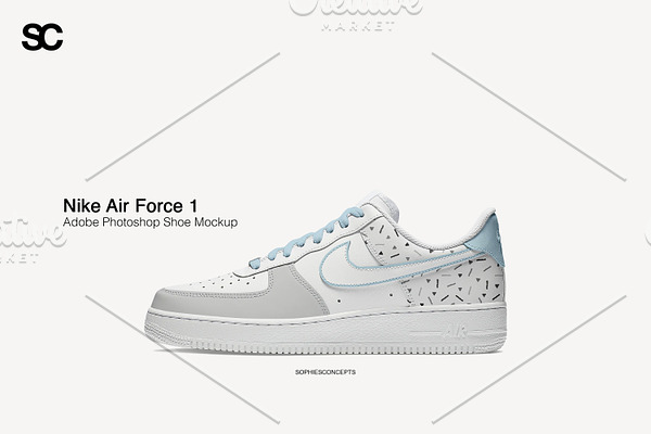 Download Nike Sb Blazer Mid Shoe Mockup Creative Market