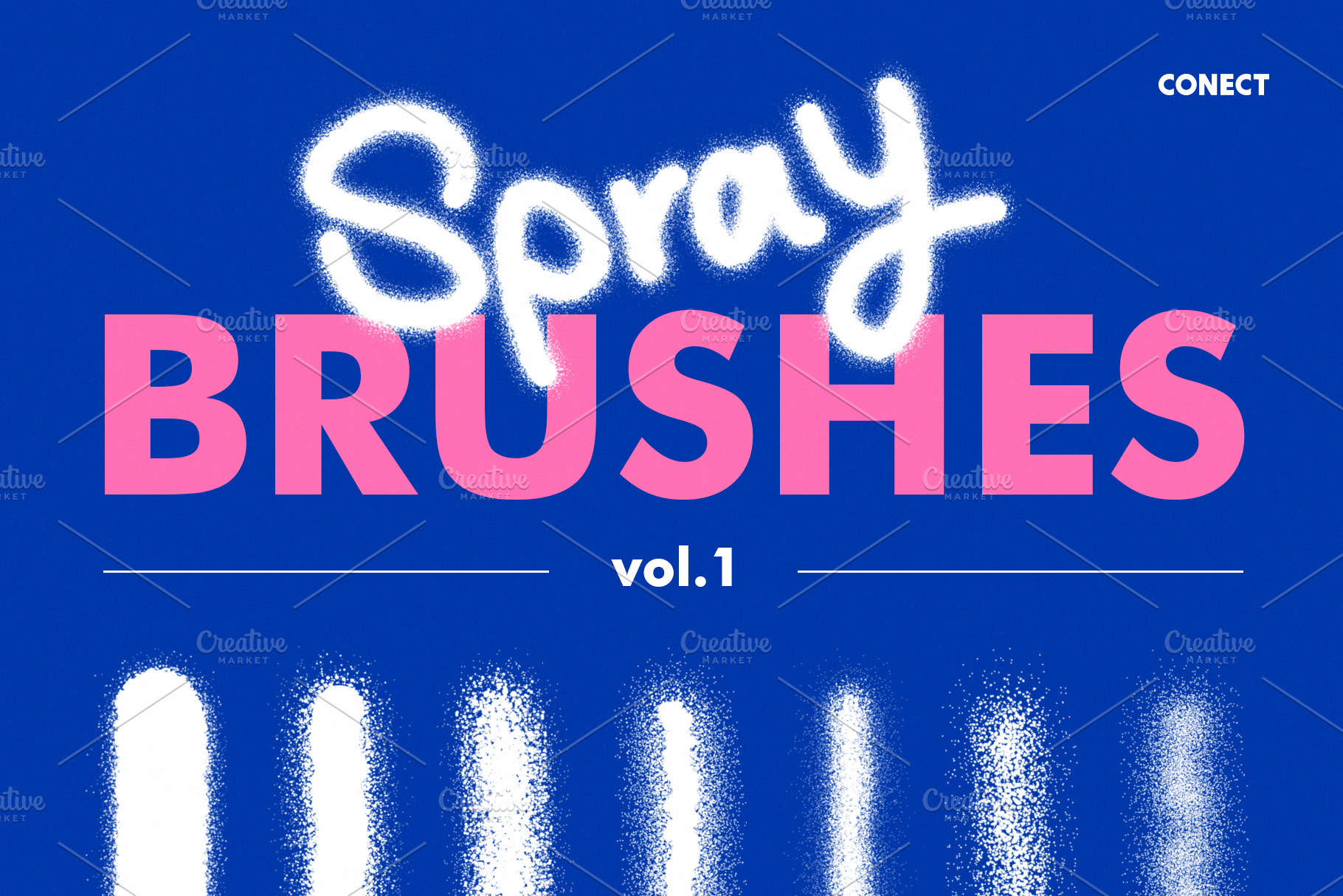 Photoshop Illustrator Spray Brush Creative Market