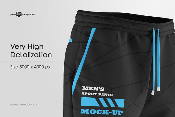 Download Men S Sport Pants Mockup Creative Photoshop Templates Creative Market