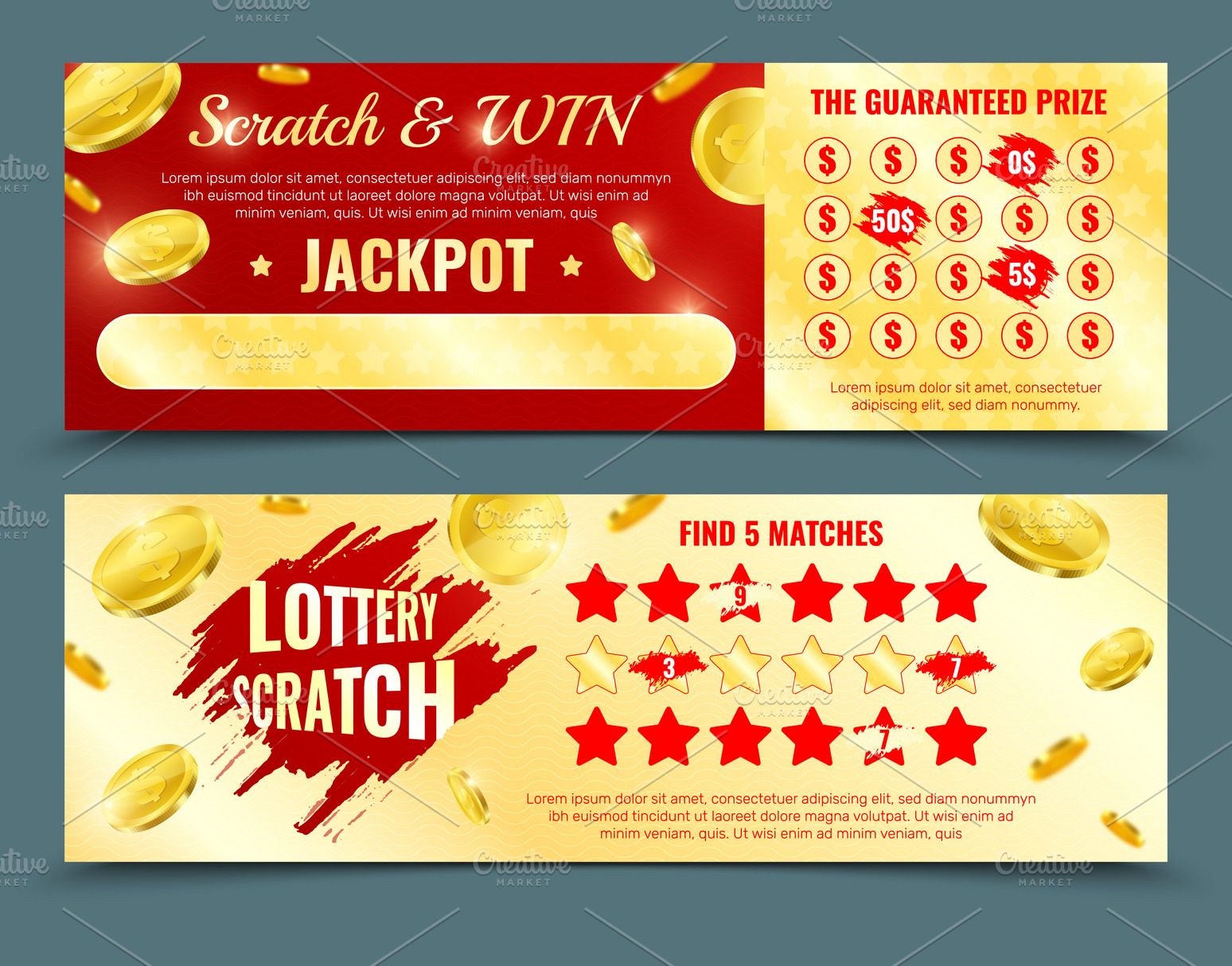 two-mockups-of-lottery-card-decorative-illustrations-creative-market