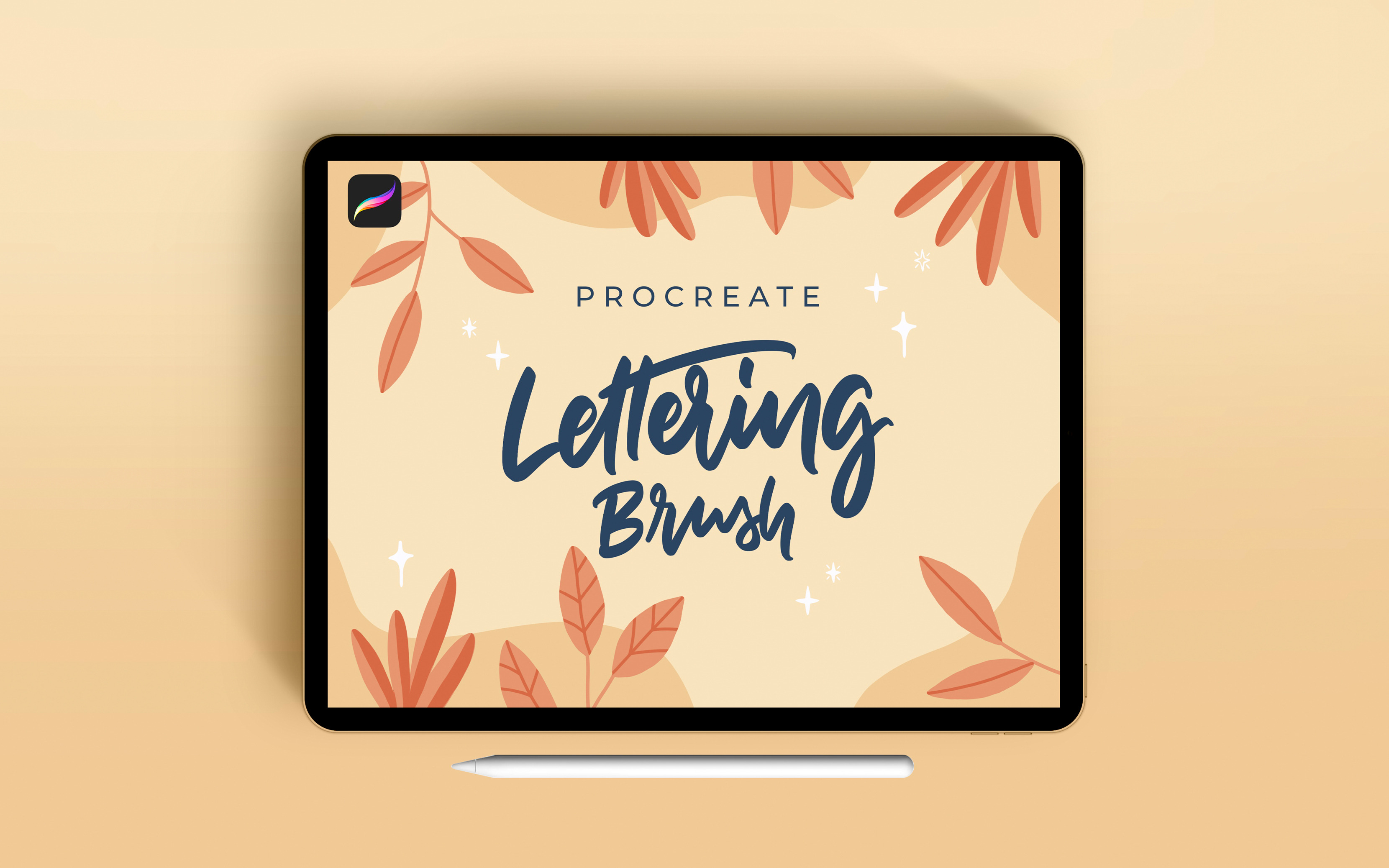 Procreate Lettering Brush Unique Procreate Brushes Creative Market