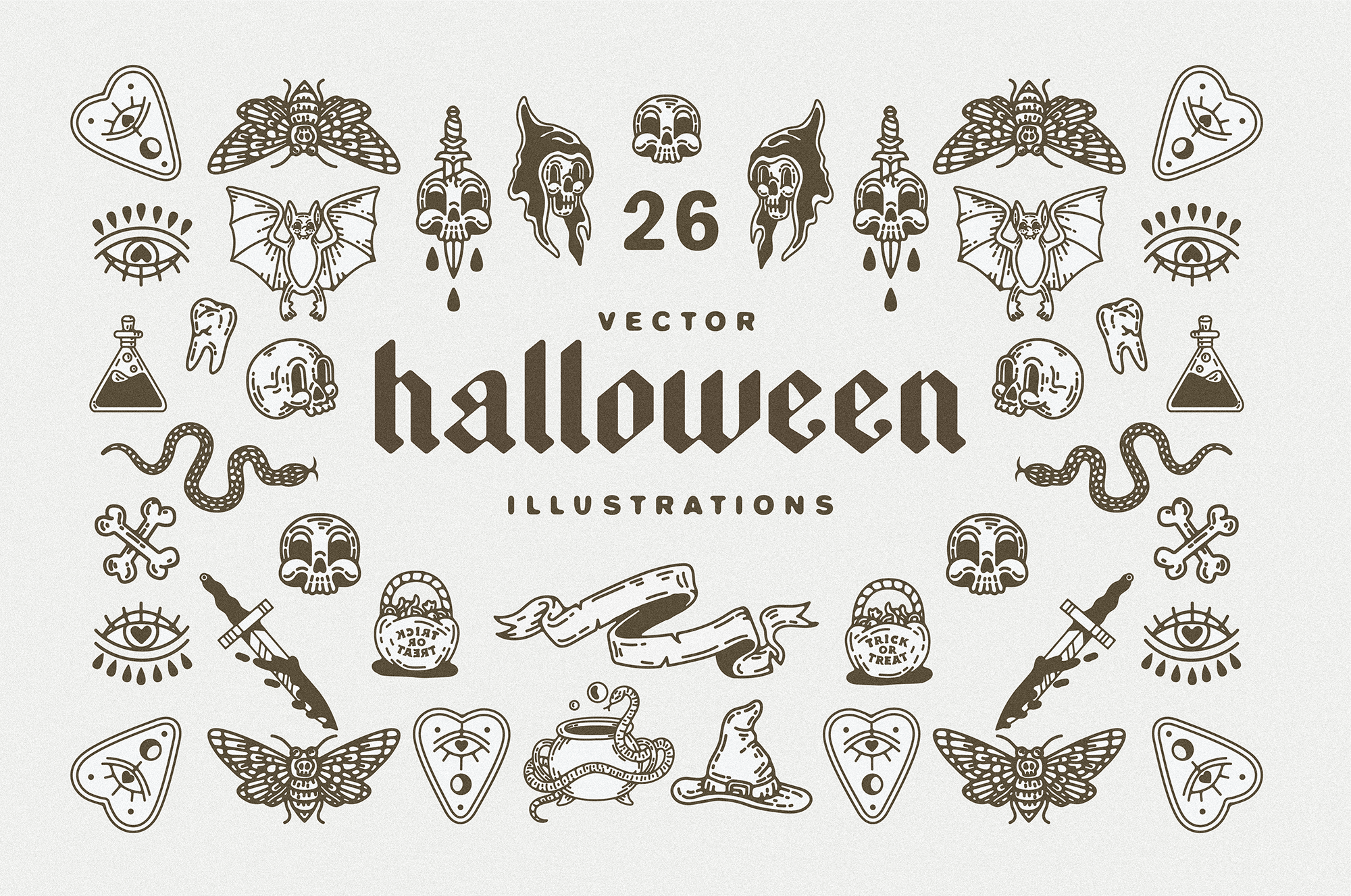 Halloween Vector Illustrations